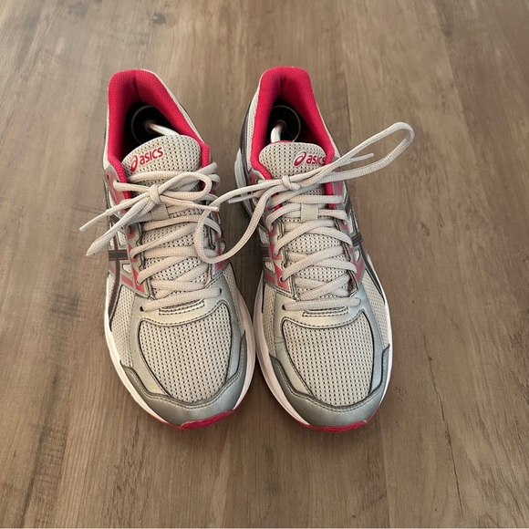 ASICS Jolt Women's Shoes Size 10 Gray Pink Athletic Running Sneakers T7K8N - Picture 3 of 6